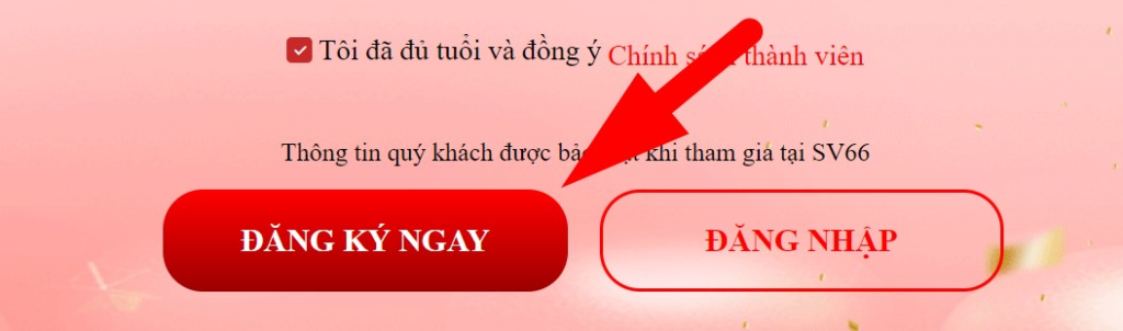 Gửi thông tin đăng ký và chờ đợi 